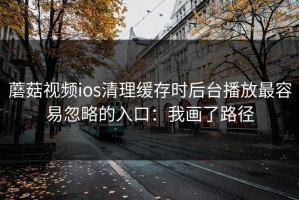 蘑菇视频ios清理缓存时后台播放最容易忽略的入口：我画了路径